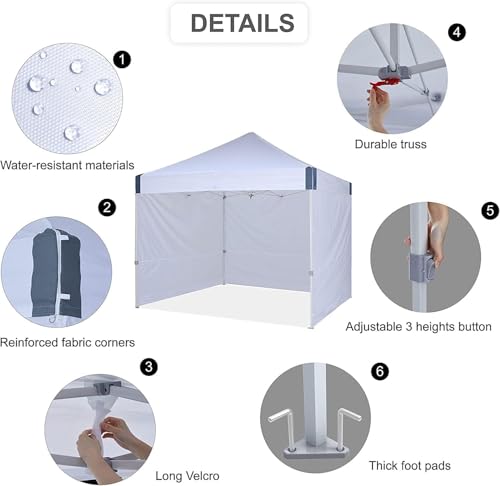 OUTDOOR WIND 10x10 Canopy Tent