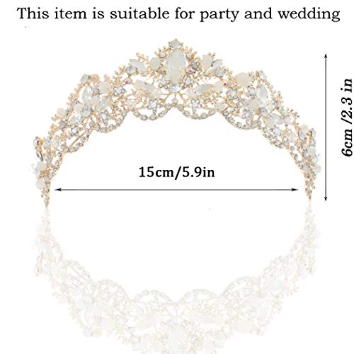Jovono-Couronnes-et-diademes-de-mariage-pour-adultes-Argente-Accessoires-pour-cheveux-pour-femme
