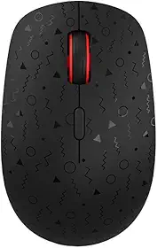 Mouse Sem Fio C3Tech M-W90BK Preto bateria Recarregável, Ergonomico, Ambidestro, 1600 DPI, Silencioso, Compatível com Windows, e MacOS