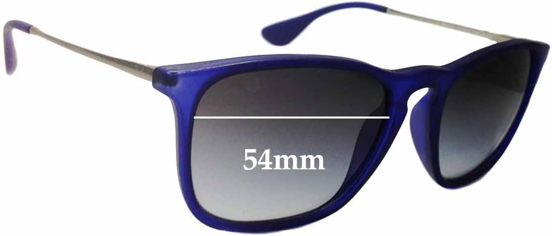 Sunglass Fix Replacement Sunglass Lenses Compatible with Ray-Ban RB4187 Chris 54mm