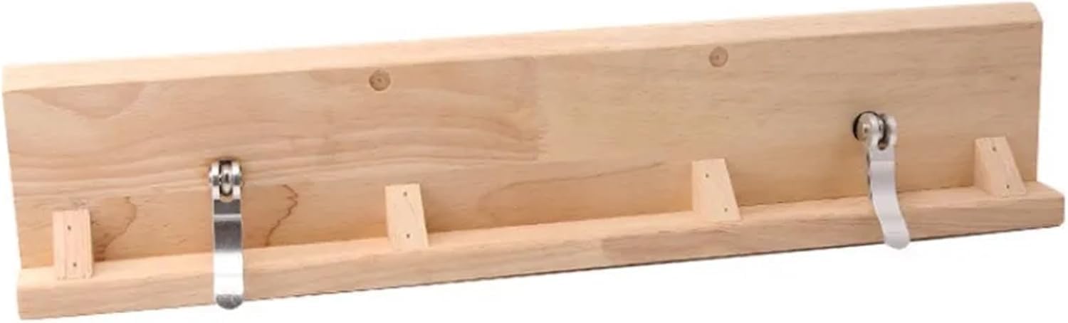 Accesorios de Costura Banco de Trabajo de Piel de Caballo Cosido a Mano, Silla pequeña, Bricolaje de Costura de Cuero, Soporte de sujeción