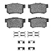 Dynamic Friction Company 3000 Semi-Metallic Brake Pads and Hardware Kit