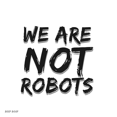 We Are Not Robots cover art
