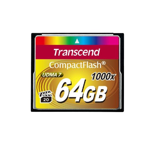 Transcend Ultimate 1000X Scheda Cf 64 Gb