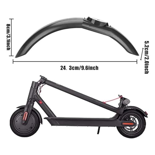 Pieza de guardabarros delantero para protector rueda de scooter Xiaomi 2