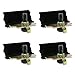 Door Glass Anti-Rattle Cushion Kit Compatible with 1969-1982 Chevy Corvette C3 C4 - 4-Piece Set Side Window Anti-Rattle Cushion Kit