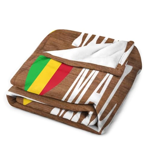Couverture polaire chaude et légère pour lit et camping