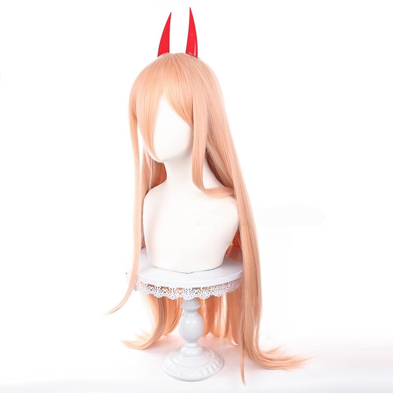 Image of Long Blush Peach Cosplay Wig for Cosplay Events