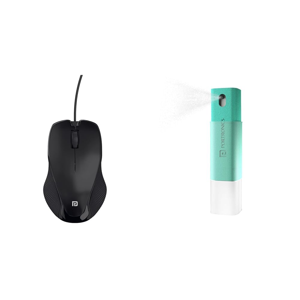 Portronics Toad 101 Wired Optical Mouse with 1200 DPI, Plug & Play, Hi-Optical Tracking, 1.25M Cable-image-35