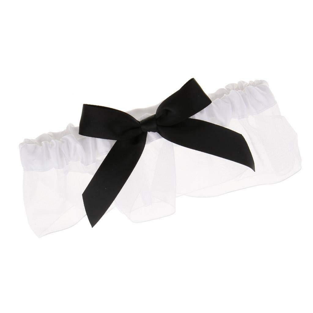 NMC Wedding Garter Bride Garter Leg Ring Elastic Wedding Garter Memorial Gift-image-3