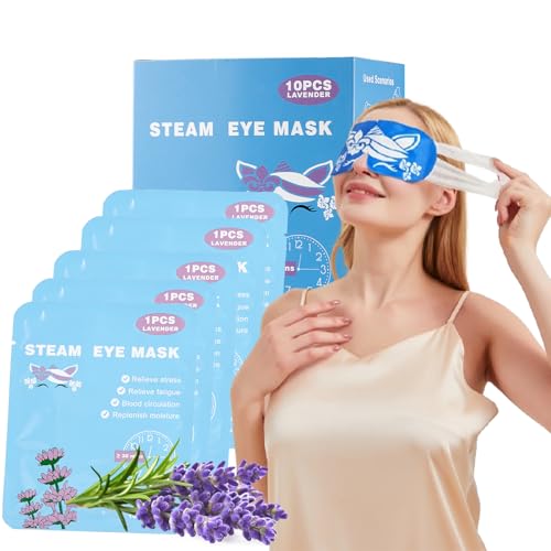 JEYAMOO steam Eye mask for Dry Eyes,self-Heating Eye mask for