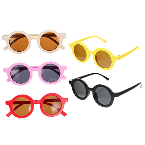 WATIIFUFU 5pares Gafas Coloridas para Divertido y Cosplay Accesorios para Celebraciones Infantiles para y Actividades