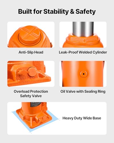 VEVOR 20 Ton Hydraulic Bottle Jack