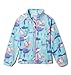 Columbia Youth Girls Benton Springs II Printed Fleece, Aquamarine Uninature, Small