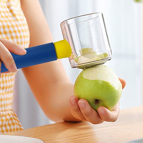 Skryuie Veggie Storage Peeler With Container, Stainless Steel Multifunctional Peeler, Peelers For Kitchen, Perfect Home Peeler For Veggie, Fruit, Potato, Carrot, Apple #TOP5