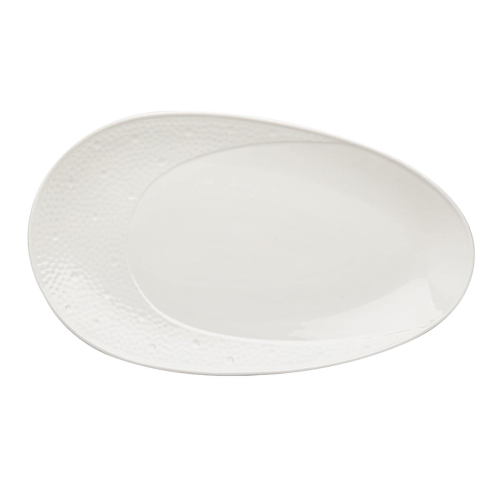 Naczynie Ceramiczne Owalne O Dużej Pojemności, Do Gotowania Ryb Na Parze, Grillowania Owoców Morza, Rodzinnych Obiadów, Przyjęć Plenerowych, Bankietów, Można Myć W Mikrofalówce(Size:58 * 37 * 4.5CM)