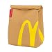Produktbild kpop unisex Rucksack im McDonald's Papiertüten Design,aus strapazierfähiger Canvas süßer und lustiger Cartoon Look perfekt als Schul-/Handtasche.