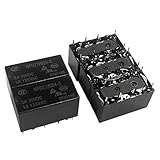 Montage: Leiterplatte Signalrelais Spule SPDT 8 Polig PCB Allzweck Leistungsrelais 5 Stk - Schwarz, 24 V