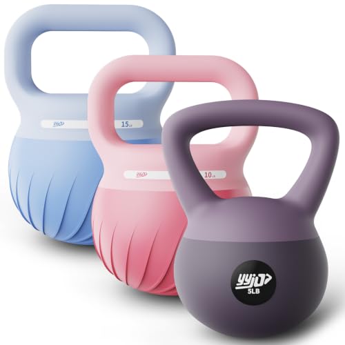 YYJO Soft Kettlebell Set 5-10-15lb