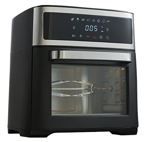 Adler Airfryer Ugn AD 6309 - 1700 W, 13 L, Rostfritt Stål/ Svart