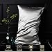 Winjoy Silk Pillowcase for Hair and Skin,25 Momme 100% Natural Mulberry Silk Pillowcases Standard Size with Hidden Zipper,Soft Breathable Both Sides Pure Silk,1PC,Grey