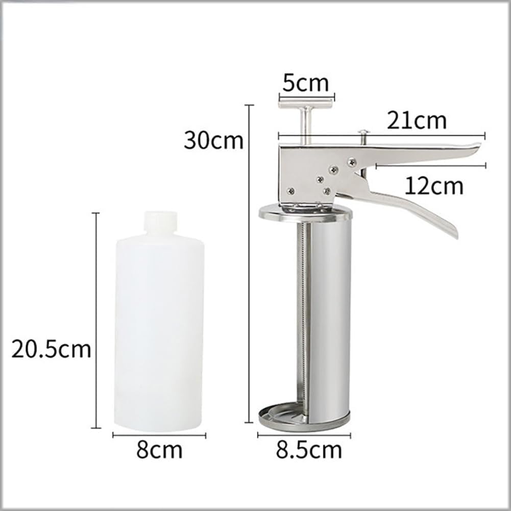 ソースディスペンサー　ソースガン Amazon｜650ML プロフェッショナル定量ソースディスペンサー