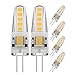 Produktbild Ralbay 3W G4 LED Lampe, 10X 2835SMD, 300LM, Ersatz für 30W Halogenlampen, Nicht Dimmbar, 12V AC/DC, 3000K Warmweiß, 360° Abstrahlwinkel, G4 LED Birnen, G4 LED Leuchtmittel, 6er Pack