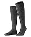 Produktbild FALKE Herren Kniestrümpfe Teppich Im Schuh M KH Wolle lang einfarbig 1 Paar, Grau (Anthracite Melange 3080), 43-44
