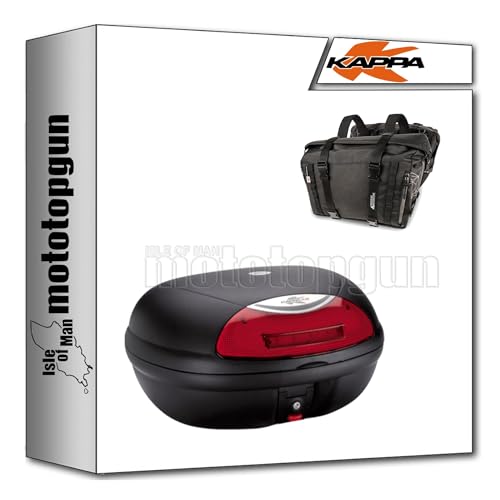 Kappa top case K48N et sacoches RA316BK résolvent le manque de place sur FZ6
