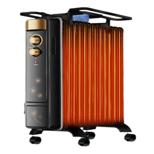Radiateur à huile 2000W électrique mobile à 15 ailettes - 2