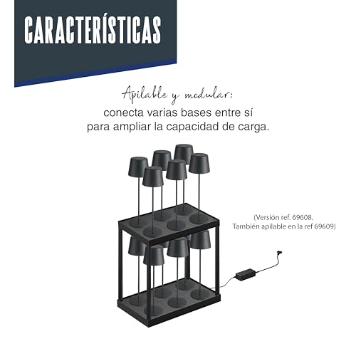 Base de Carga Múltiple Connect de 120W eficiente 4