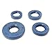 Produktbild Wellendichtringe Simmerring Dichtring LYO im Satz 4-teilig - Blau - Doppellippe für Simson 4 Gang