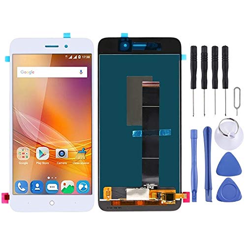 Écran LCD ZTE Blade A601 avec numériseur tactile de rechange blanc