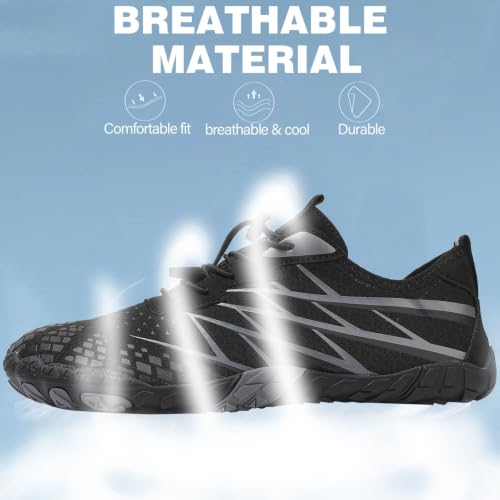 Image of Hike Barefoot Shoes Women Men Pro Water Footwear Wide Toe Box Non-Slip Unisex Athletic Outdoor Running Shoes