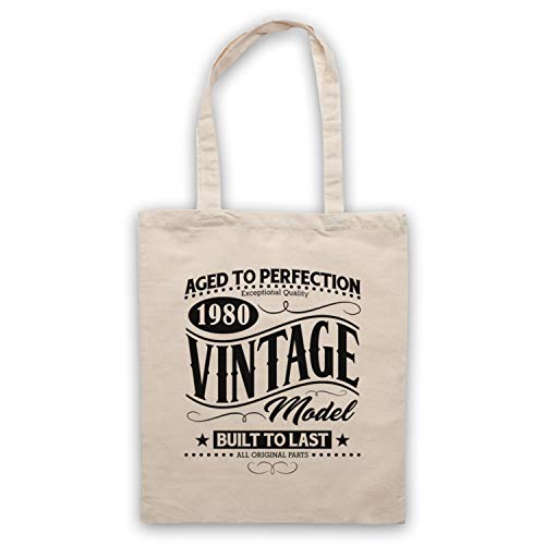 Sac d'emballage 1980 Vintage Model idée cadeau pour anniversaire et nostalgiques