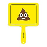 🔎 GRÖßE: 28,5cm x 21cm; 1mm dick; mit 12cm langem Griff 🛡 MATERIAL: biegsames PVC