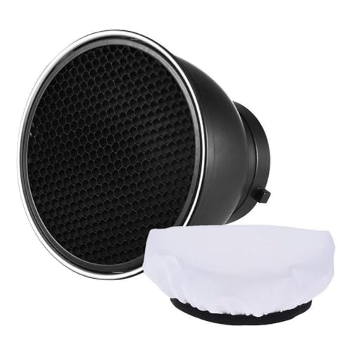 Réflecteur de lumière Baorong Mount en aluminium avec grille nid d'abeille