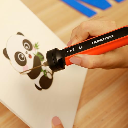 3 in 1 Hot Wire Foam Cutter Kit, Orange Foam Cutter Electric Foam Cutting Tool, Heated Foam Carving Knife Kit