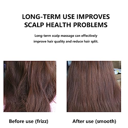 Spazzola per capelli, a spirale con gambo di