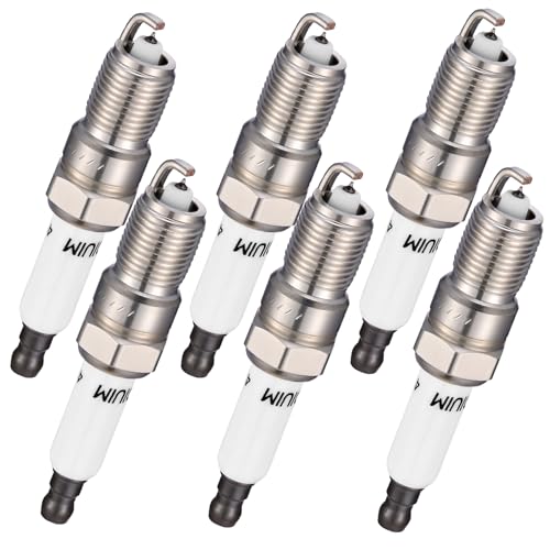 Image of BDFHYK 41-962 Iridium Spark Plugs Compatible with Buick LaCrosse,Escalade CTS,Compatible with Chevy Avalanche Express Tahoe, Envoy Savana Sierra Yukon 4.8L 5.3L 6.0L V8 Replacement for 94567 Set of 6