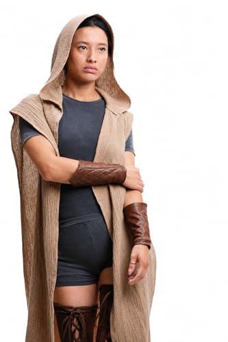 Cape de guerrier des sables et costume Chani du désert pour cosplay post-apocalyptique