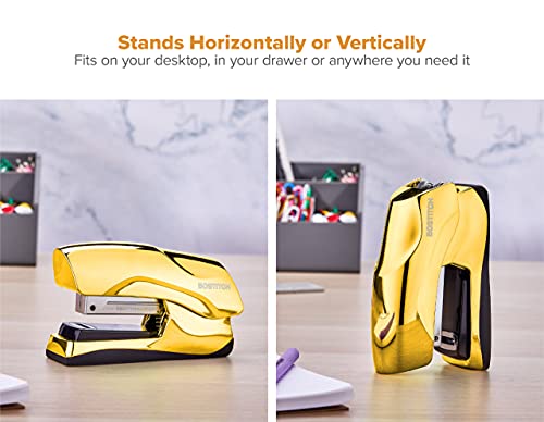 Bostitch Office Grampeador de 40 folhas resistente, tamanho de grampeador pequeno, cabe na palma da