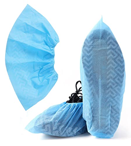 Jmu 13024001 Shoe Covers Disposable Non Slip 100 Pack (50 Pairs) 15.7 Inch Non-Woven Medical Booties Shoe Covers thumb #7