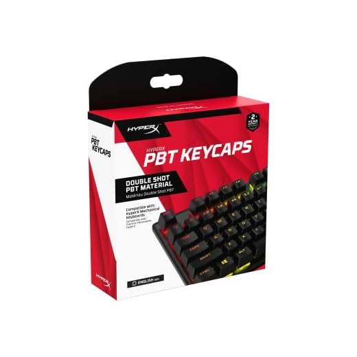 HyperX Full Black PBT Keycap Set