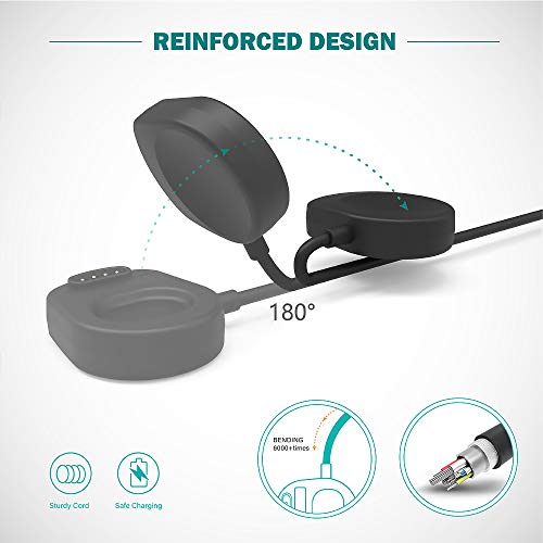 TUSITA Charger Compatible with Suunto 7 - Magnetic USB Charging Cable 39.37inch/100cm - Smartwatch Accessories - Image 4