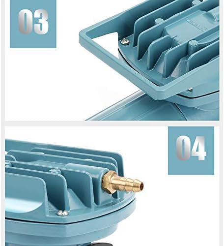 Bomba De Aire para Acuario, Compresor De Aire De 12 V CC, Aireador De Bomba De Aire Eficiente, Bomba De Oxígeno para Acuicultura para Estanque De Tanque De Acuario De Peces,MPQ 904,Constructive23