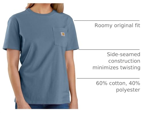Image of Carhartt Women's Iconic WK87 Pocket T-Shirt Closeout