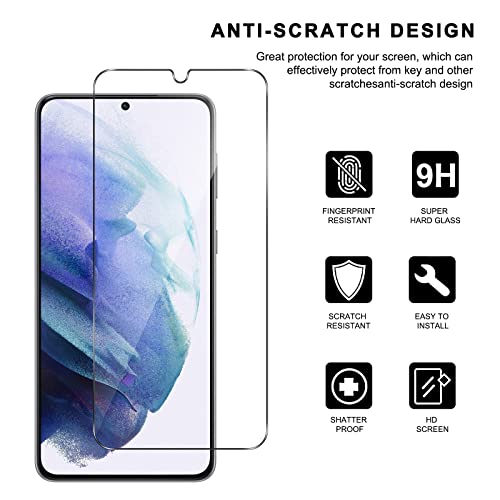 Vauki 3 Pezzi Vetro Temperato per Samsung Galaxy