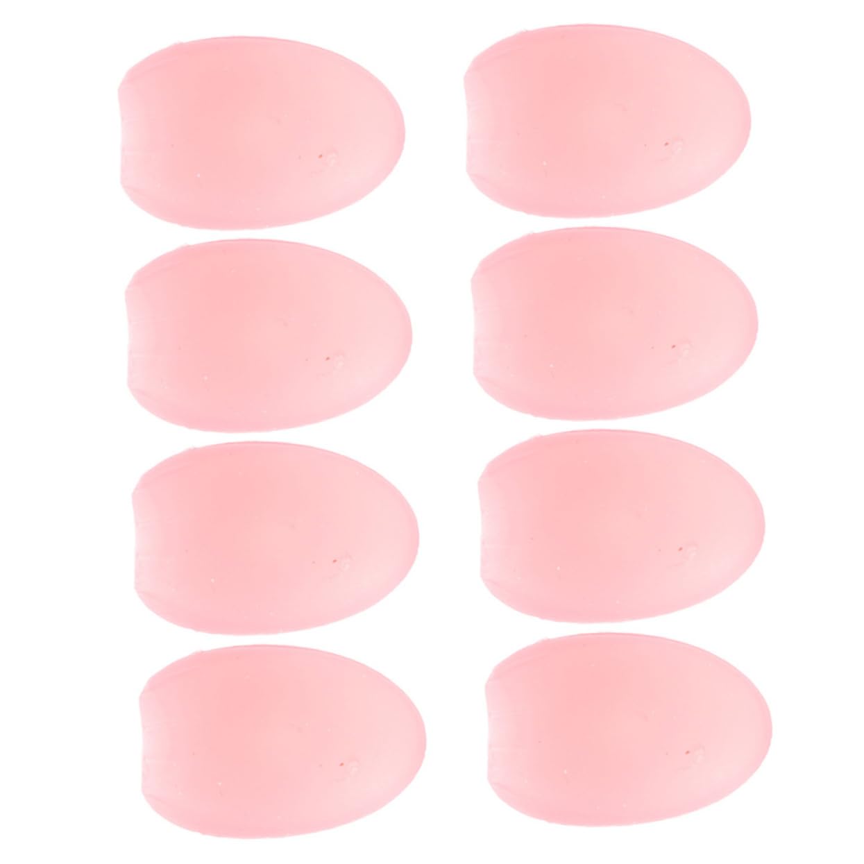 FOMIYES Keep Your Lip Brushes Clean 8 Pack Lip Brush Dust Covers Makeup Brush Protectors Silicone Compact for Anywhere