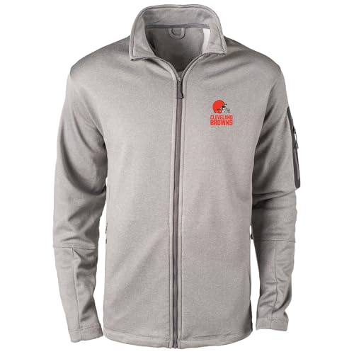 Image of Dunbrooke Men's NFL Freestyle Coated Tech Fleece Full-Zip Jacket